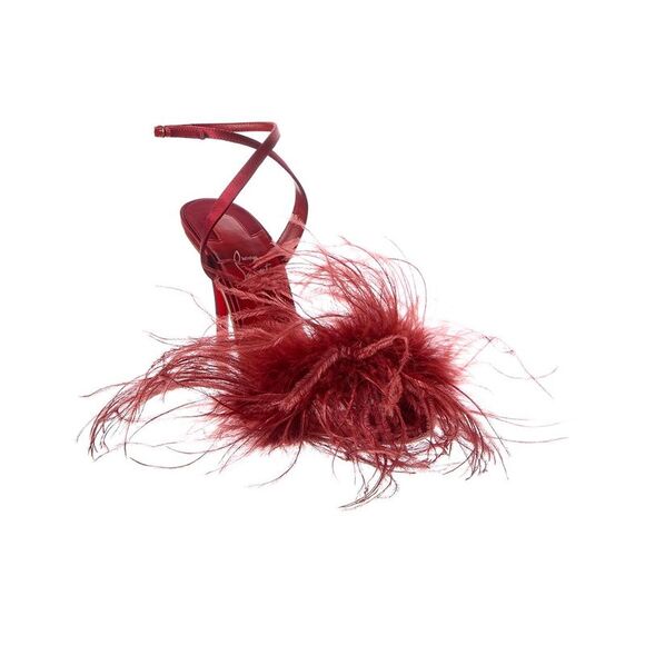Christian Louboutin Shoes - Christian Louboutin Miss Z Poupi Satin Sandal, Red